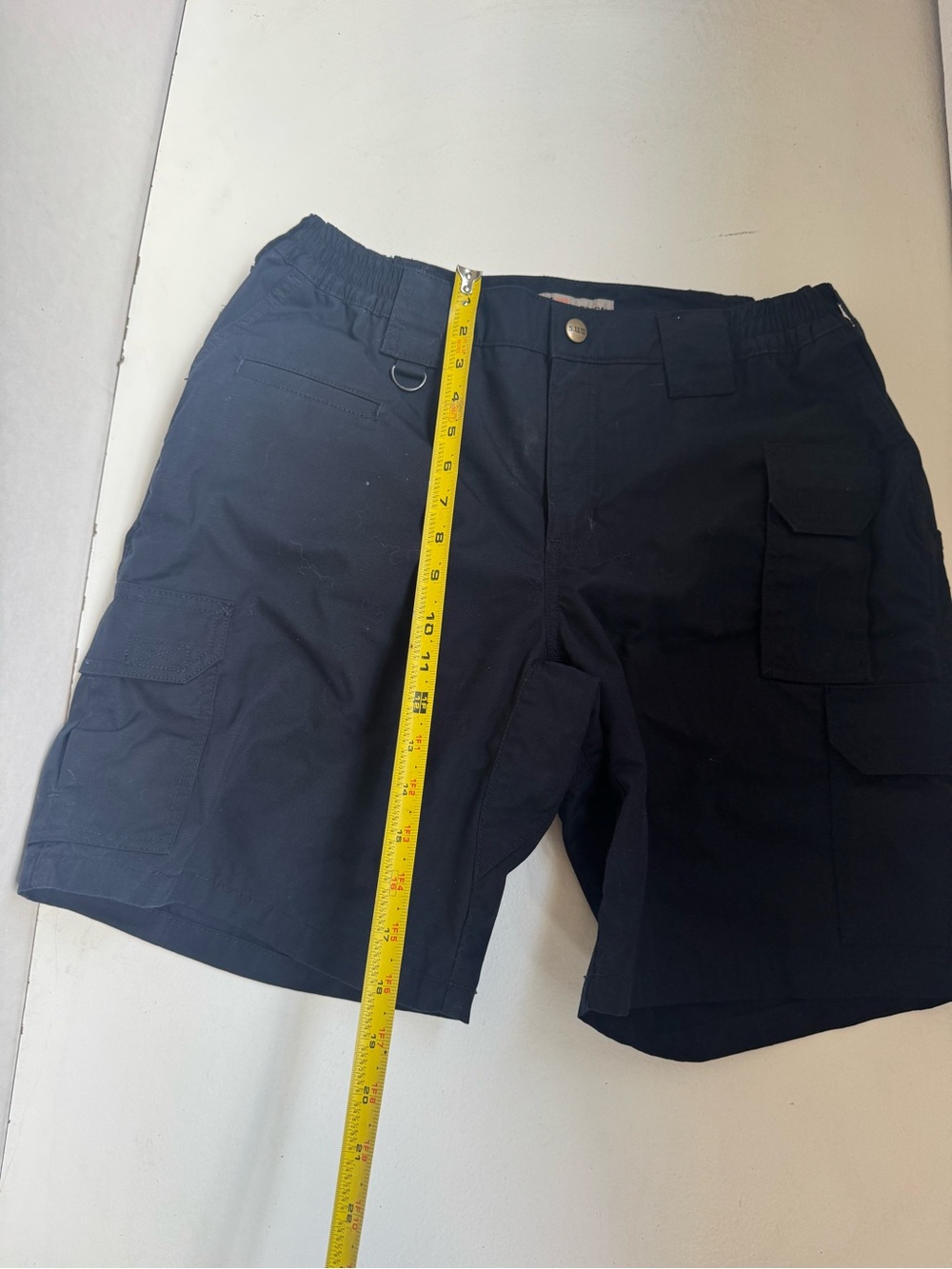 5.11 Tactical Women's Taclite Pro 9" Ripstop Cargo Shorts Dark Navy Blue, Sz 12 - Picture 3 of 7